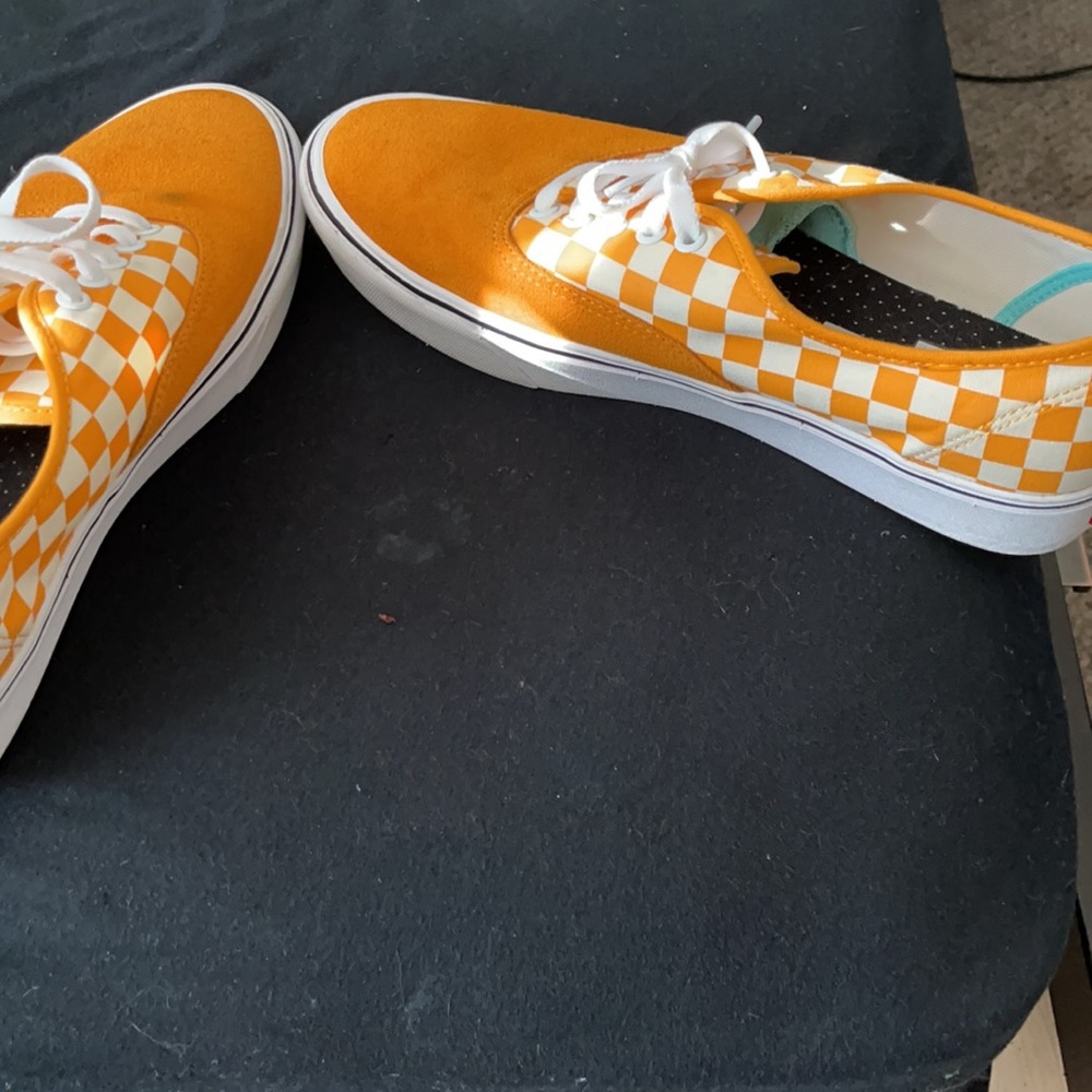 Checkered Vans w/ Suede - Picture 4 of 4